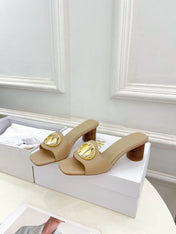 CD FOREVER HEELED 5CM BEIGE