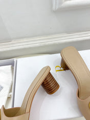 CD FOREVER HEELED 5CM BEIGE