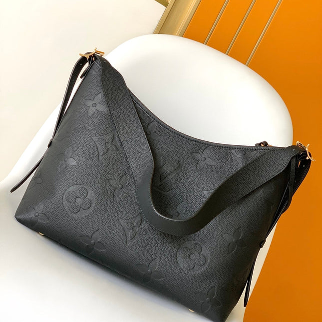 CARRYALL MM 30 BLACK GRAINED COWHIDE LEATHER