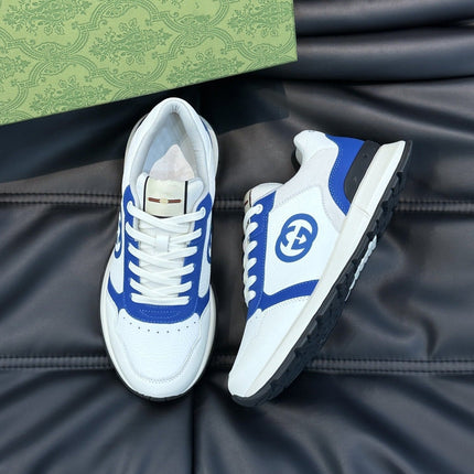 GG TRAINERS BLUE WHITE