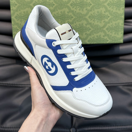 GG TRAINERS BLUE WHITE