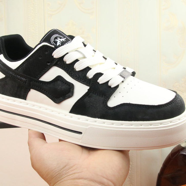 GG LIGHT FOAM BLACK LEATHER WHITE