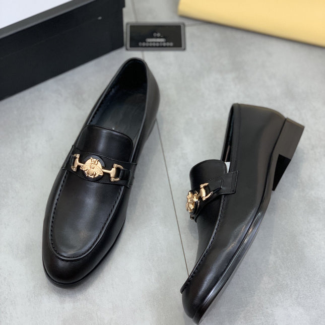 GG LOAFER FOR MEN IN MATTE BLACK