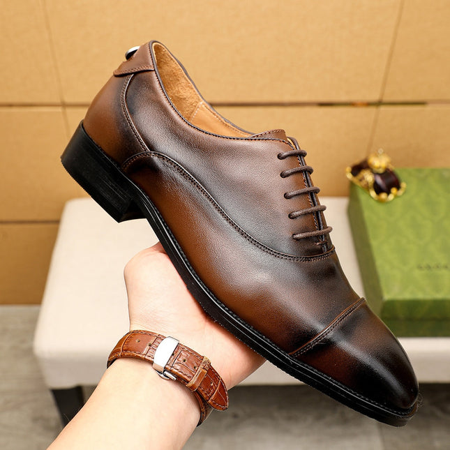 GG MONKSTRAP LEATHER BROWN