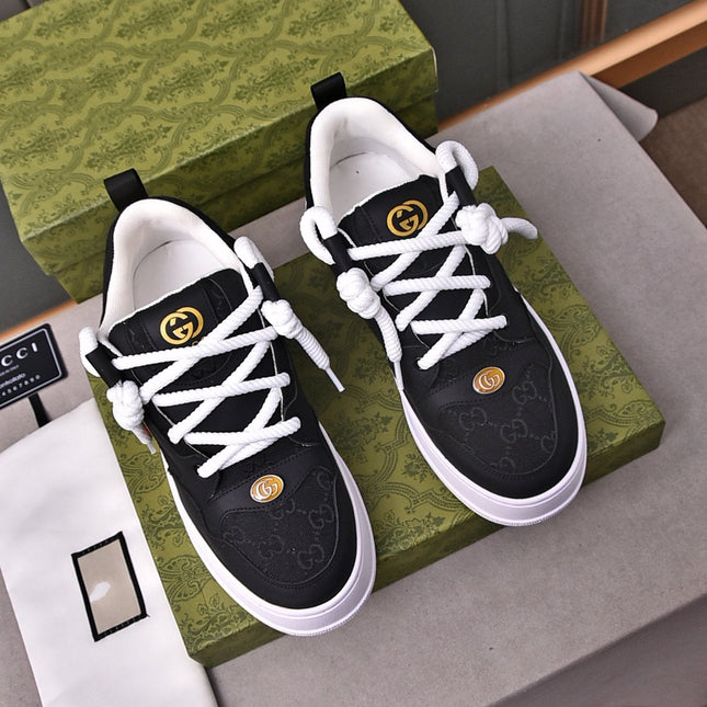 GG SCREENER LEATHER TRAINERS