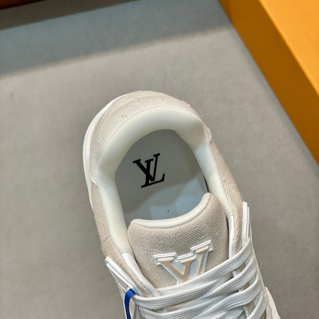 LV TRAINER SNEAKER MONOGRAM BEIGE