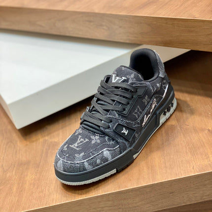 LV TRAINER SNEAKER MONOGRAM BLACK