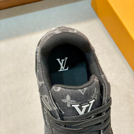 LV TRAINER SNEAKER MONOGRAM BLACK