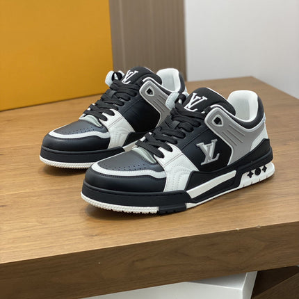 LV TRAINER  BLACK GREY SNEAKER