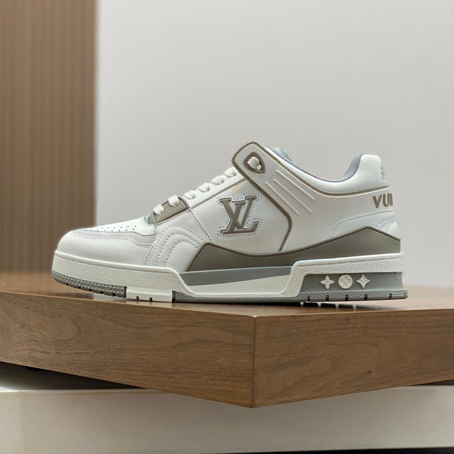 LV TRAINER  GREY WHITE SNEAKER