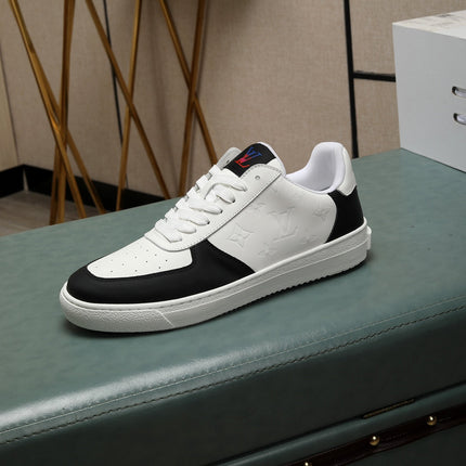 LV RIVOLI SNEAKER WHITE BLACK