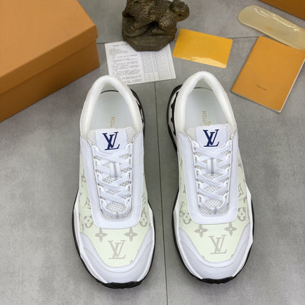 LV MONOGRAM SNEAKER WHITE BEIGE