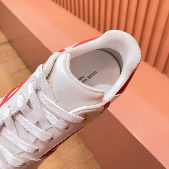 LV RUN AWAY SNEAKER WHITE RED