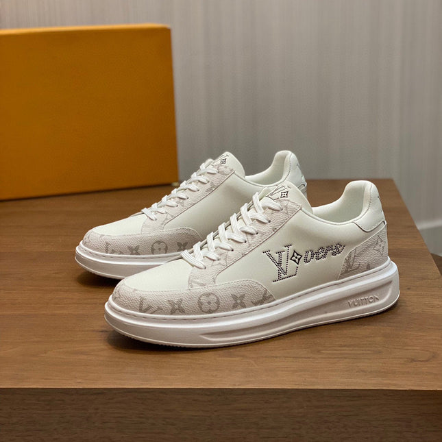 LV BEVERLY WHITE SNEAKER