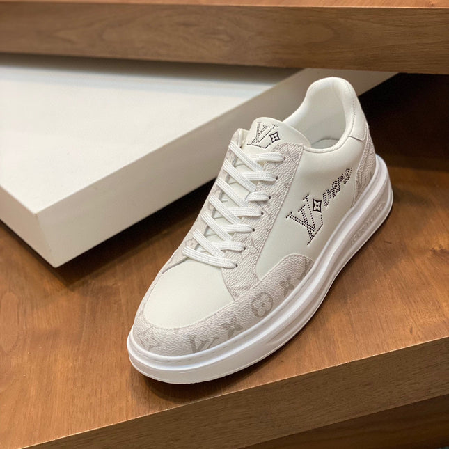 LV BEVERLY WHITE SNEAKER