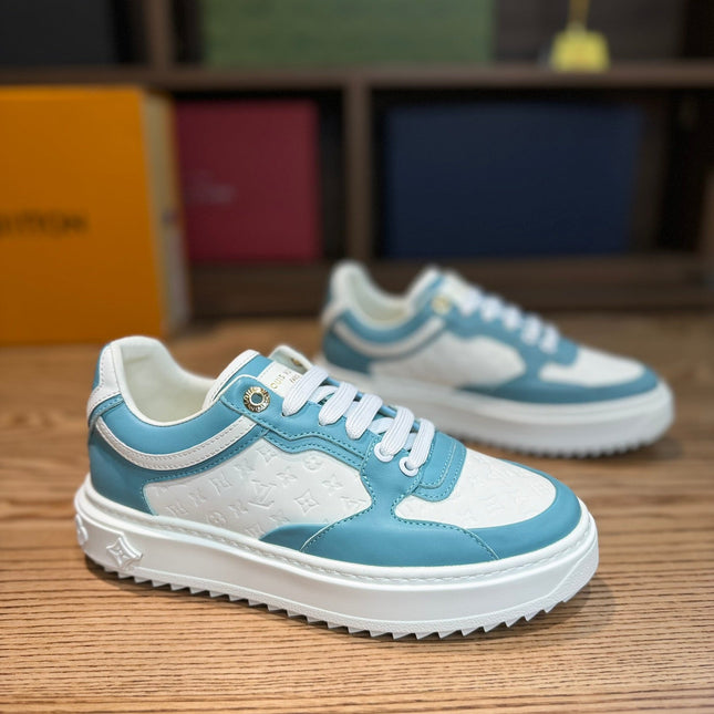 LV TIME OUT SNEAKER BLUE