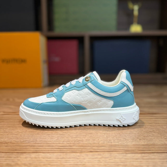 LV TIME OUT SNEAKER BLUE