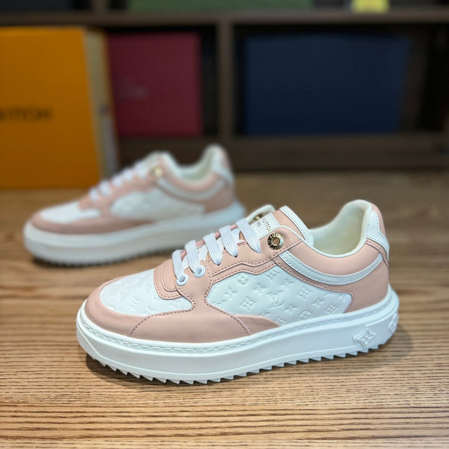 LV TIME OUT SNEAKER PINK