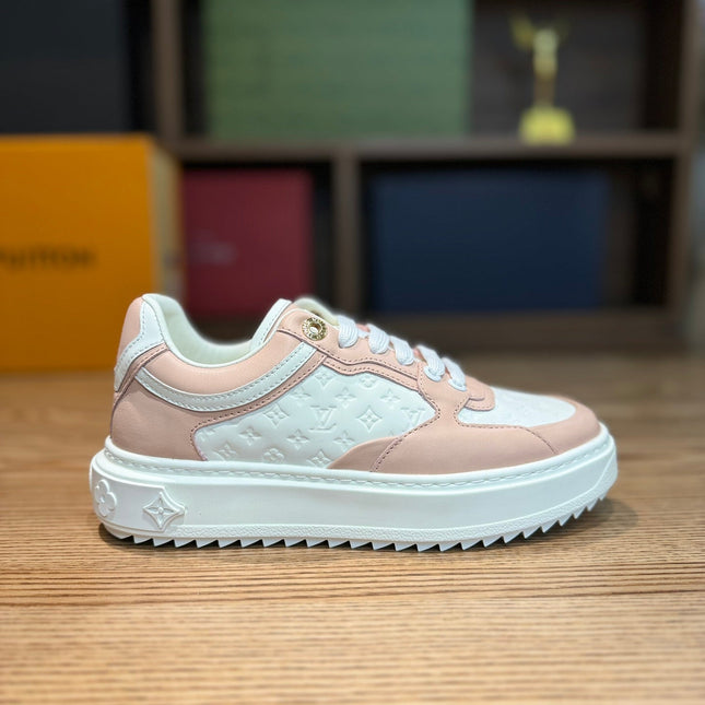 LV TIME OUT SNEAKER PINK