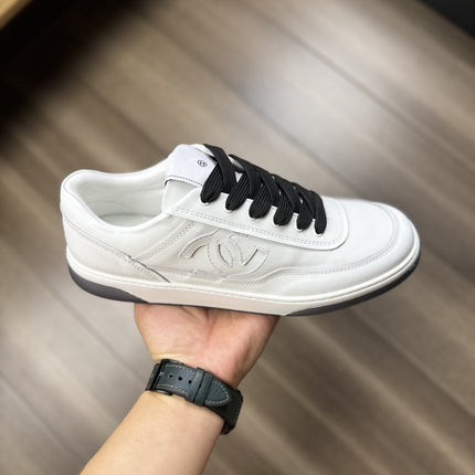 CC TRAINERS CALFSKIN WHITE