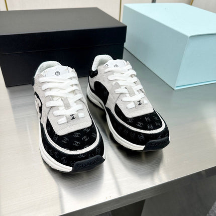 Copy of CC SNEAKER TRAINER WHITE BLACK