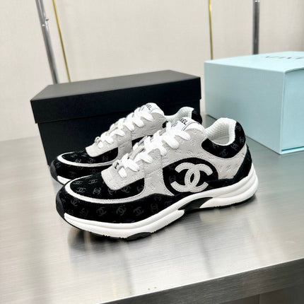 Copy of CC SNEAKER TRAINER WHITE BLACK