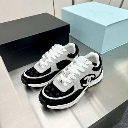 Copy of CC SNEAKER TRAINER WHITE BLACK