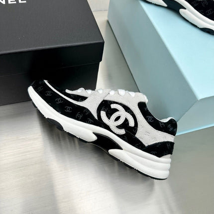 Copy of CC SNEAKER TRAINER WHITE BLACK