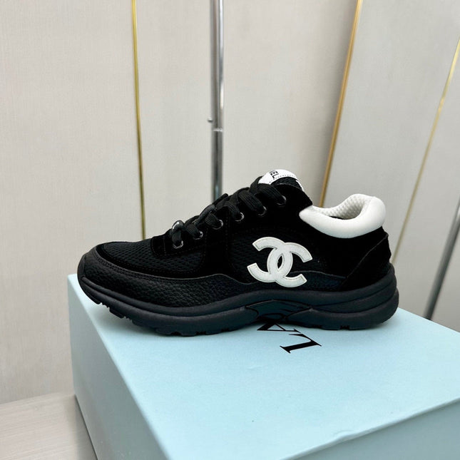 CC SNEAKER TRAINER BLACK