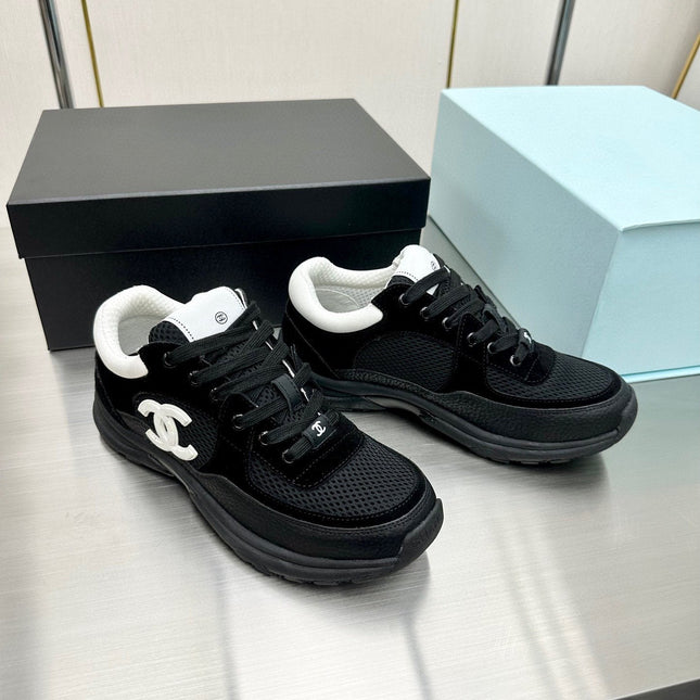 CC SNEAKER TRAINER BLACK