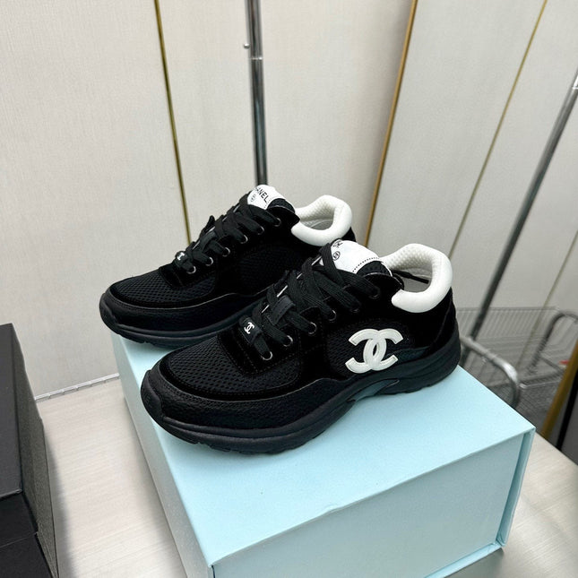 CC SNEAKER TRAINER BLACK