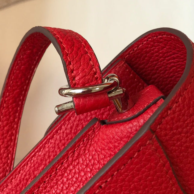 HM SAC ROULIS 18 RED CALFSKIN