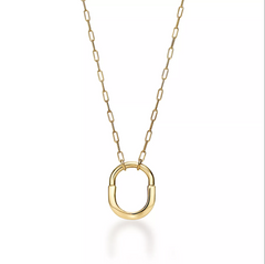 LOCK NECKLACE GOLD