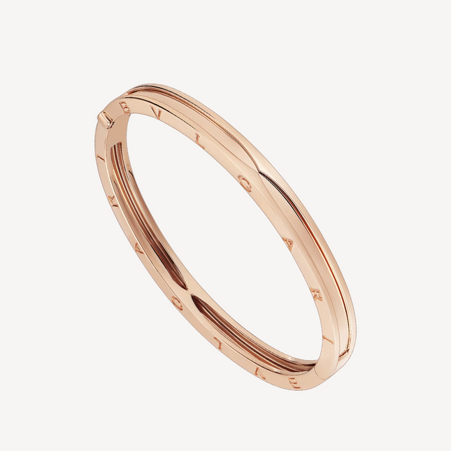 ZERO 1 SPIRAL PINK GOLD BRACELET