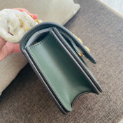 TRIOMPHE BOX 18 CALFSKIN SEA GREEN