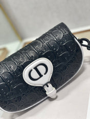 BOBBY EAST-WEST 21 BAG IN BLACK LAMBSKIN