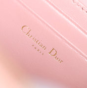 CARO BOX BAG 19 IN LIGHT PINK CALFSKIN