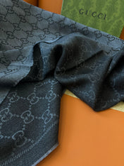 GUCCI 25S SCARF 180 IN WOOL 644858