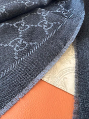 GUCCI 25S SCARF 180 IN WOOL 644858