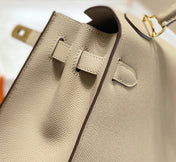KELLY 28CM IN TRENCH EPSOM CALFSKIN GOLD HARDWARE