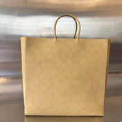 MEDIUM 32 BROWN BAG KRAFT CALFSKIN