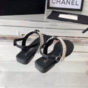 SLINGBACKS black LAMBS