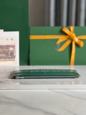 INSERT LOUISE 21 IN GREEN GOYARDINE CANVAS