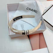 TAN BEIGE SILK HAIRBAND 876967