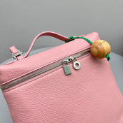 Extra Pocket Backpack 23 Pink Cowhide Shw