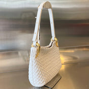 SMALL CLICKER 27 WHITE LAMBSKIN