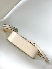 MARELLINI 19 WHITE EPI GRAINED LEATHER