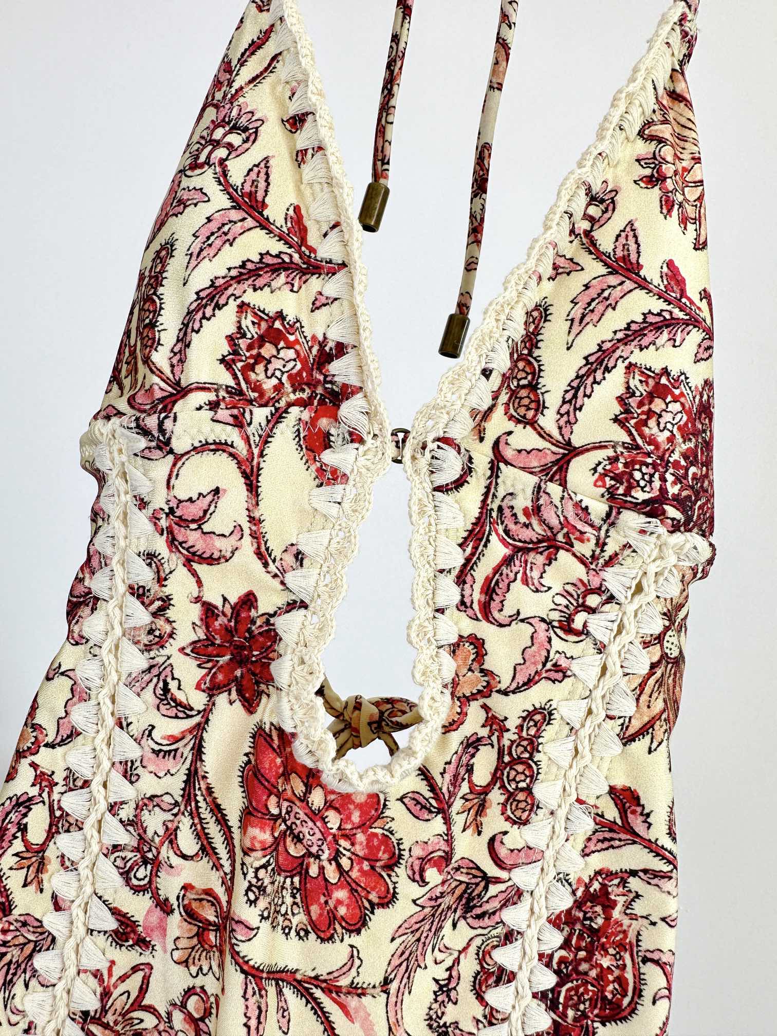 ZIMMERMANN BIKINI WITH PLUNGING NECKLINE 270503