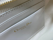 HOBO SIGNATURE 23  BAG IN WHITE LAMBSKIN