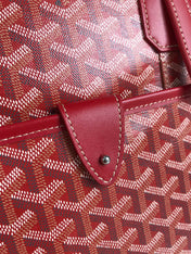 AMBASSADE DOCUMENT CASE 35 IN CLASSIC RED GOYARDINE CANVAS